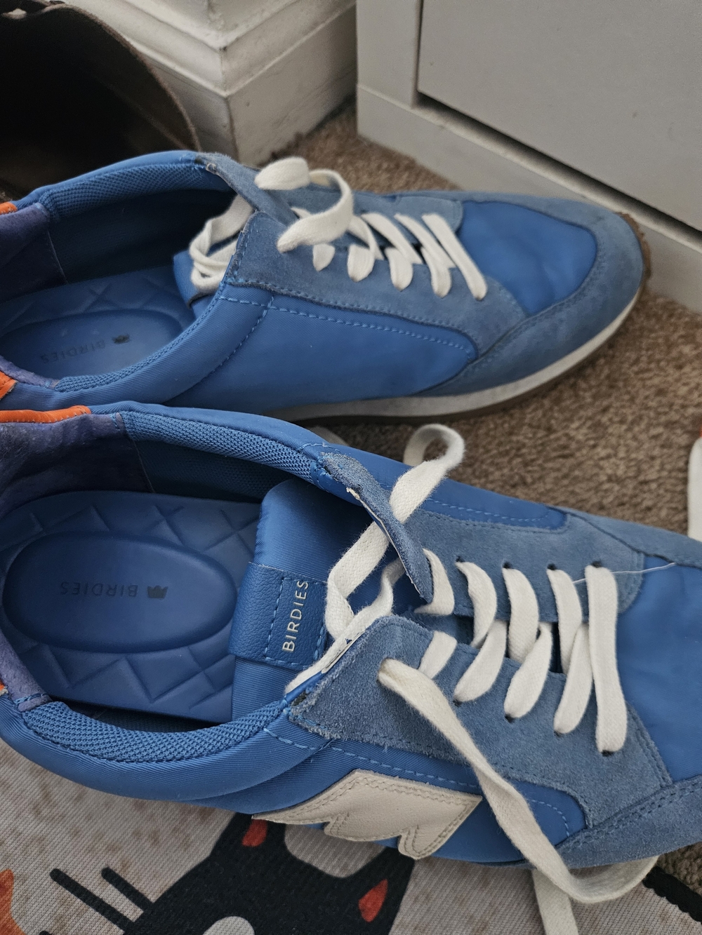 Birdies Men’s Blue Casual Sneakers